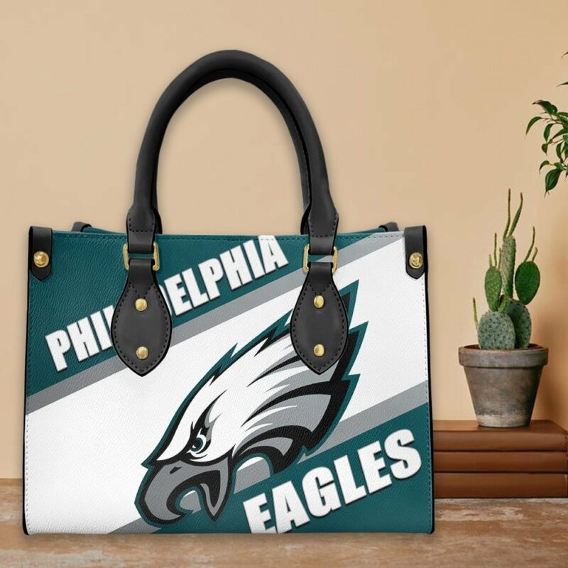 Philadelphia Eagles Leather Hand Bag BB114