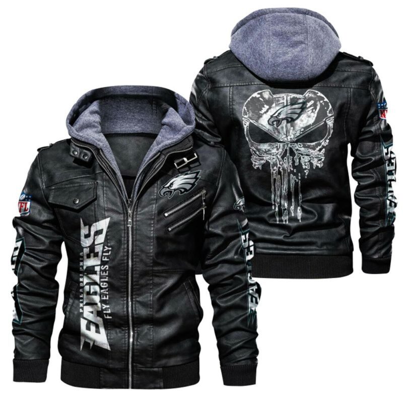 Philadelphia Eagles Leather Jacket Best Gift For Fans