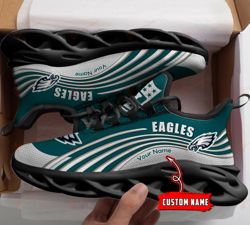 Philadelphia Eagles NFL Personalized Max Soul Shoes