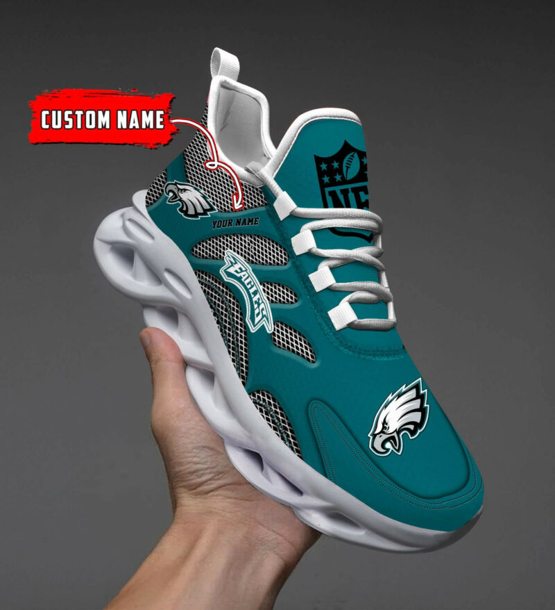 Philadelphia Eagles NFL Personalized Max Soul Shoes