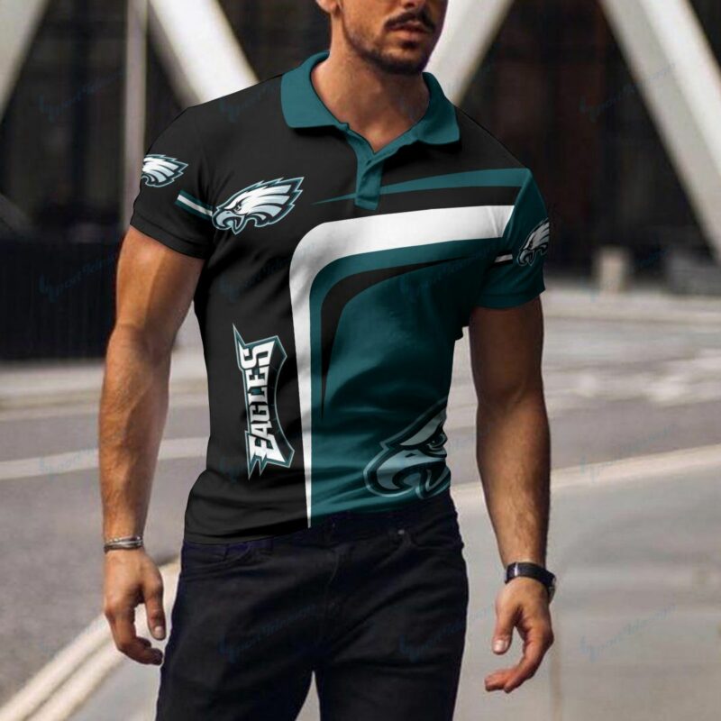 Philadelphia Eagles Polo T-shirt 030