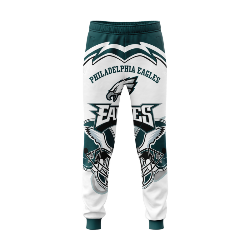 Philadelphia Eagles Sweatpants Jogging Sweatsuit A4