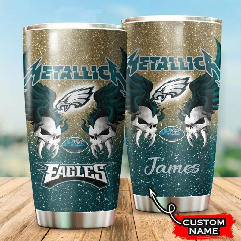 Philadelphia Eagles Tumbler Custom Name