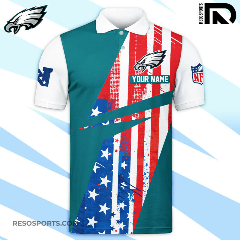 Sportswearmerch Philadelphia Eagles NFL Polo Shirt For Fans - Sportswearmerch