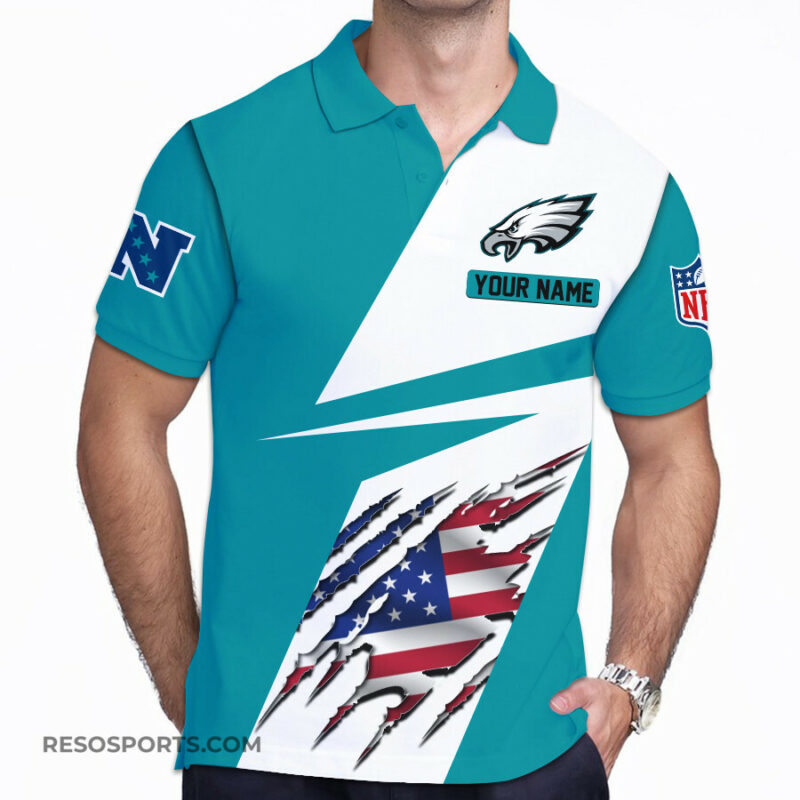 Sportswearmerch Philadelphia Eagles NFL Polo Shirt For Fans - Sportswearmerch