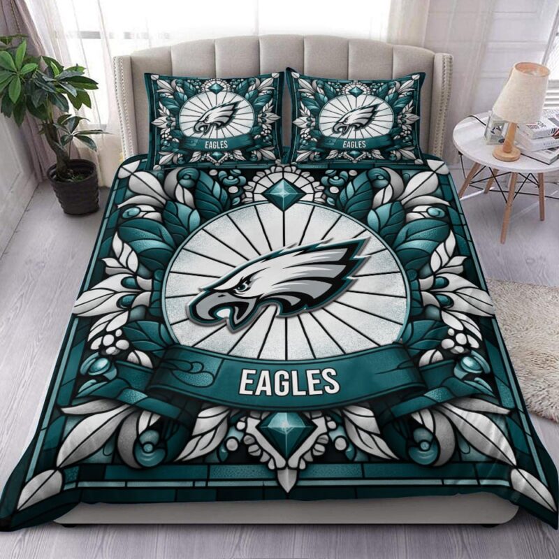 Sportswearmerch Philadelphia Eagles New Bedding Set Collection for fans - Sportswearmerch