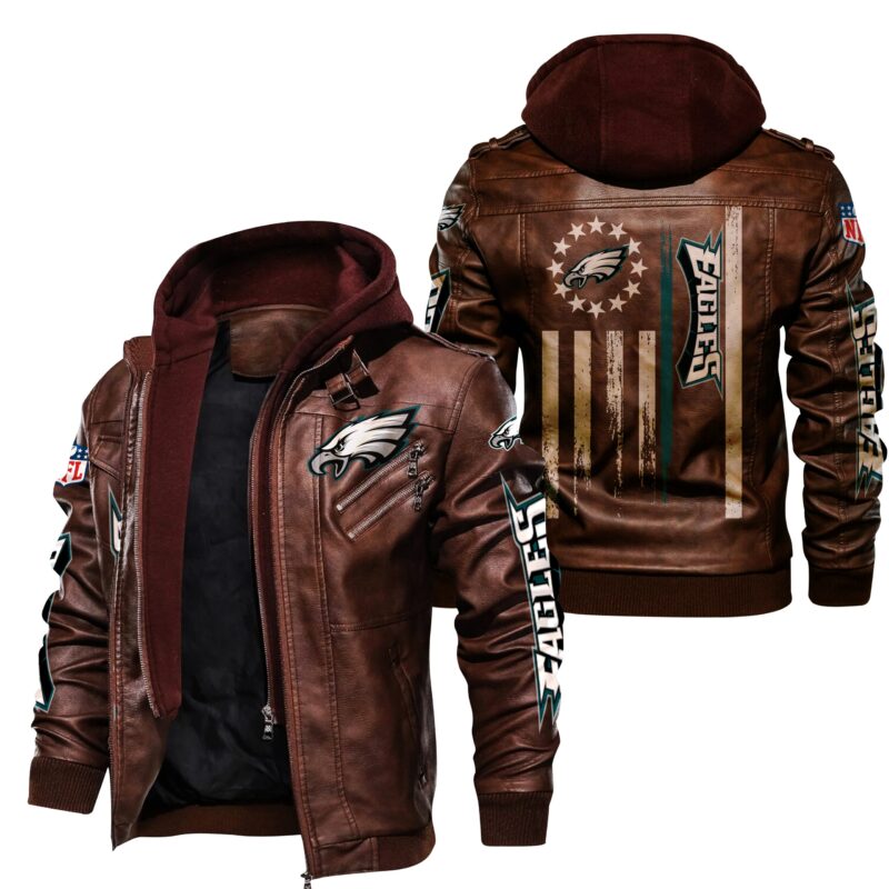 Best Philadelphia Eagles Leather Jacket For Hot Fans
