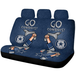 Dallas Cowboys Car Back Seat Covers Custom Car Accessories