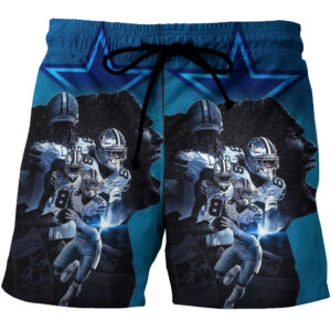 Dallas Cowboys Ceedee Lamb13 3D All Over Print Summer Beach Hawaiian Short