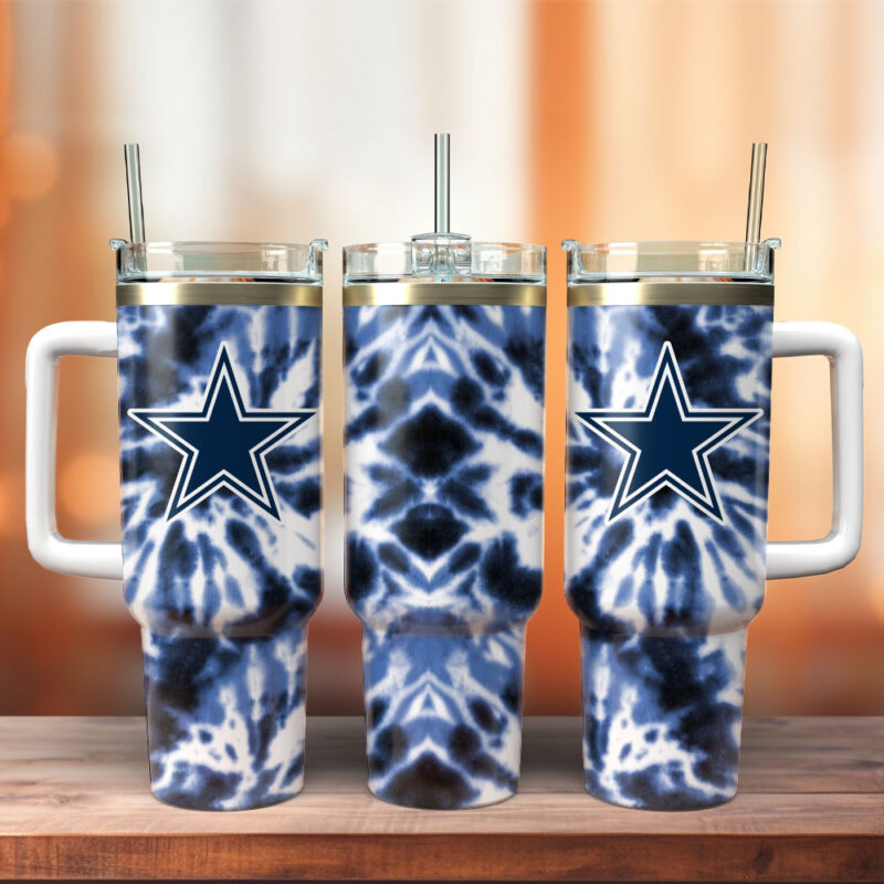 Dallas Cowboys Football NFL Sport Custom Stanley Cup 40 oz 30 oz Tumbler With Handle | StormMerch