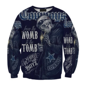 Dallas Cowboys From The Womb Gift For Fan 3D Full Printing Sweatshirt