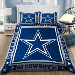 Dallas Cowboys Go Cowboys Bedding Set Duvet Cover Gift For Fan Lovers