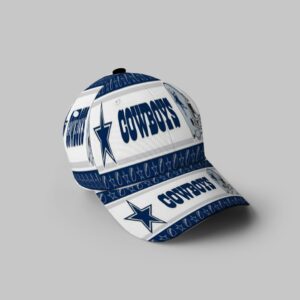 Dallas Cowboys Helmet Star Navy2 3D Printing Baseball Cap Classic Hat - Potatoke