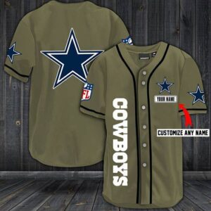 Dallas Cowboys Jersey Custom Name V20