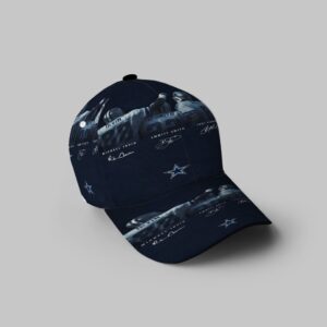 Dallas Cowboys Michael Emmitt Troy 3D Printing Baseball Cap Classic Hat - Potatoke