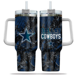 Dallas Cowboys NFL Hunting Custom Stanley Cup 40 oz 30 oz Tumbler With Handle | StormMerch