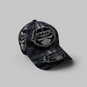 Dallas Cowboys Skull Wearing Mask City 3D Printing Baseball Cap Classic Hat - Potatoke