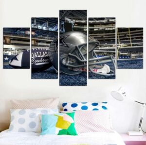 Dallas Cowboys Stadium - Sport 5 Panel Canvas Art Wall Decor