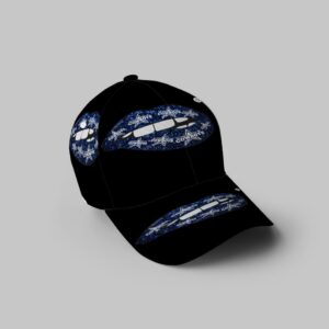 Dallas Cowboys Star Lips 3D Printing Baseball Cap Classic Hat - Potatoke
