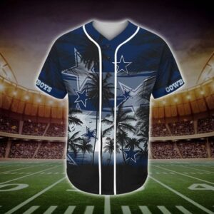 Dallas Cowboys Tropical Baseball Jersey - Hot Sale 2025