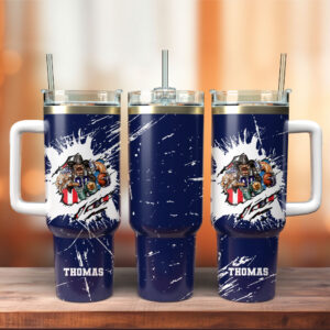 Mascot Dallas Cowboys Football NFL Sport Custom Stanley Cup 40 oz 30 oz Tumbler With Handle | StormMerch