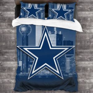 Nfl Dallas Cowboys Logo Type 245 Bedding Sets Sporty Bedroom Home Decor