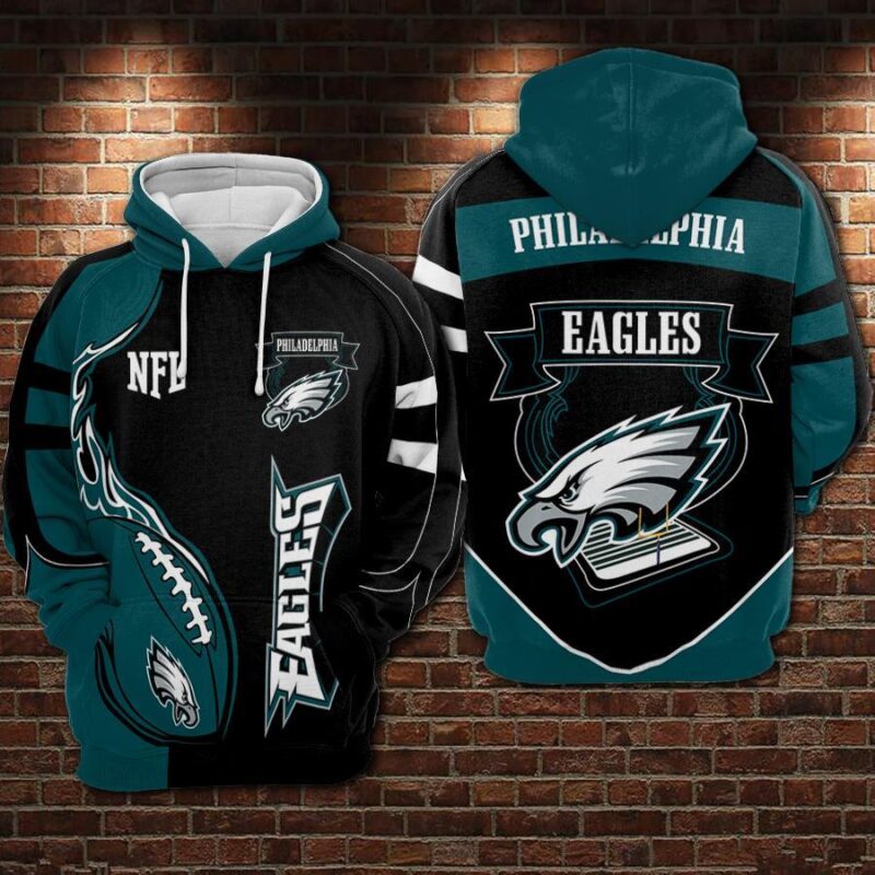 Philadelphia Eagles 3D Printed Hoodie