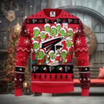 Atlanta Falcons 12 Grinch Xmas Day Christmas Ugly Sweater – Teeclover