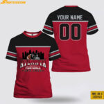 Atlanta Falcons All Over Printed Custom Name And Number Nfl 3D T Shirts Best Gift For Fans