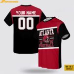 Atlanta Falcons All Over Printed Custom Name And Number Nfl 3D T Shirts For Awesome Fans