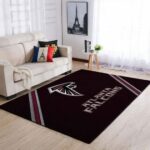 Atlanta Falcons Area Rug Living Room Rug Home Decor Home Decor Homebeautyus