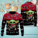 Atlanta Falcons Baby Yoda Ugly Christmas Sweater – Teeclover