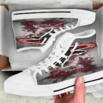 Atlanta Falcons Brush Splash High Top Shoes