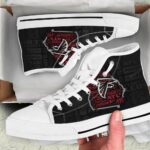 Atlanta Falcons Icon Logo Quote High Top Shoes