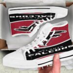 Atlanta Falcons Logo11 High Top Shoes