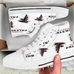 Atlanta Falcons Logo9 High Top Shoes