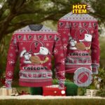 Atlanta Falcons Logos American Football Snoopy Dog Ugly Christmas Sweater Funny Christmas Gift For Sport Fans – Teeclover