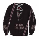 Atlanta Falcons Metal Stripe Gift For Fan 3D Full Printing Sweatshirt