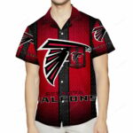 Atlanta Falcons Metal4 3D All Over Print Summer Beach Hawaiian Shirt W