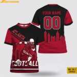 Atlanta Falcons Nfl 3D All Over Printed T Shirts Custom Name And Number Shirts Limited Edition Gift