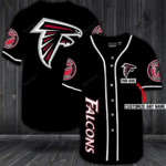 Atlanta Falcons Personalized Custom Name For You Baseball Jersey – Zim