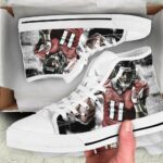 Atlanta Falcons Player 11 High Top Shoes