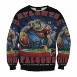 Atlanta Falcons Poster Est 1966 Gift For Fan 3D Full Printing Sweatshi