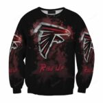 Atlanta Falcons Rise Up Brush Gift For Fan 3D Full Printing Sweatshirt