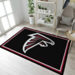 Atlanta Falcons Rug Football Rug All Over Print Logo Custom Area Rug Carpet Full Sizes Home Living Rug Carpet Decor