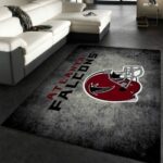 Atlanta Falcons Rug Football Rug All Over Print Logo Custom Area Rug Carpet Full Sizes Home Living Rug Carpet Decor