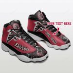 Atlanta Falcons T Football Retro Custom JD13 Shoes Personalize Name Sp