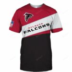 Atlanta Falcons T-Shirt 3D New Style Short Sleeve Gift For Fan