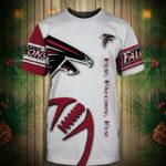 Atlanta Falcons T-Shirt Graphic Balls Gift For Fans