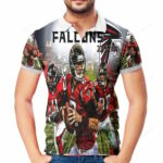 Atlanta Falcons Team 2013 3D All Over Print Polo Shirt